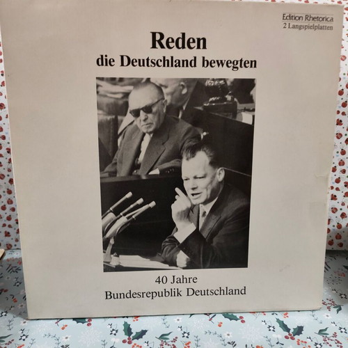 Reden Die Deutschland Bewegten vinyl record used