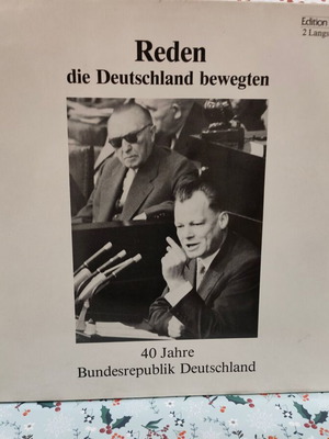 Reden Die Deutschland Bewegten vinyl record used