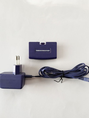 Thrustmaster AC adapter and battery used for Game Boy Advance