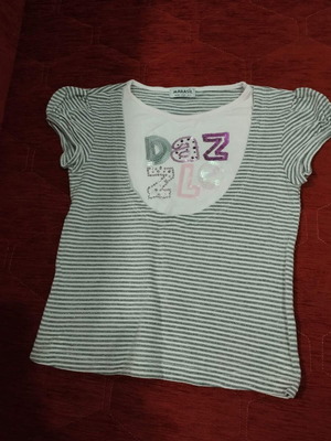 Magazine blouse Marasil white silver, lightly worn for 8 years old