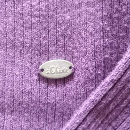 Purple short cardigan S.Oliver like new, size XS