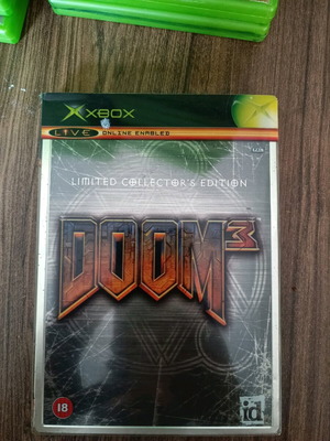 Doom 3 Collectors Edition Steelbook used for OG Xbox