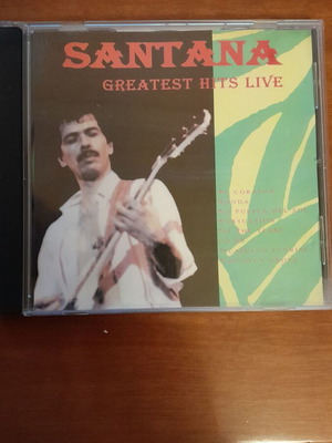 Santana Greatest Hits Live CD like new, rock