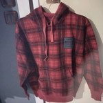 Hoodie used, size medium, red