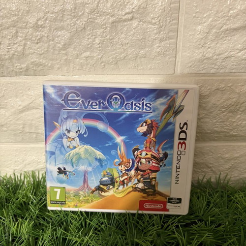 Ever Oasis Nintendo 3DS game used, complete with manuals