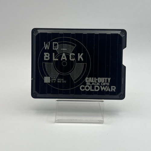 WD BLACK Call of Duty Black Ops Cold War Special Edition P10 Game Drive 2TB used