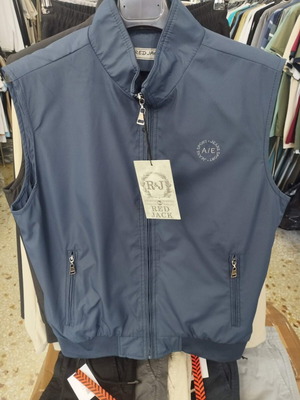 Men's sleeveless spring vest G5652 new, blue