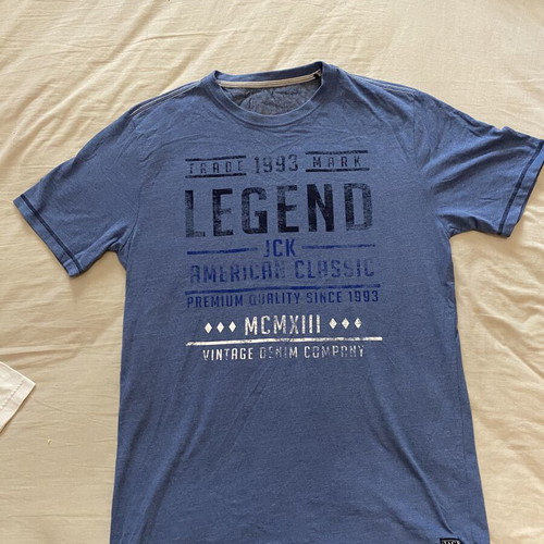 T-shirt set of 5 men's size Large used