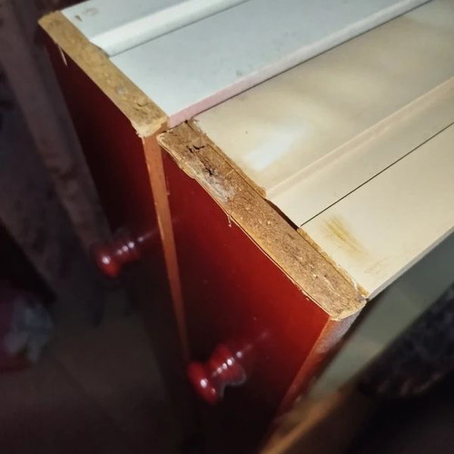 Baby crib with mattress and baby trousseau