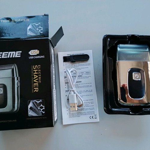 Rechargeable electric shaver new