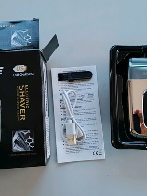 Rechargeable electric shaver new