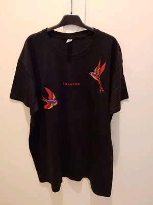 Lobster t shirt new, black, size 3XL, unworn