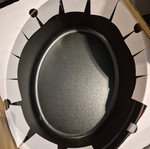 Staub Oval Cocotte 37cm 8L Cherry αχρησιμοποίητη με κουτί