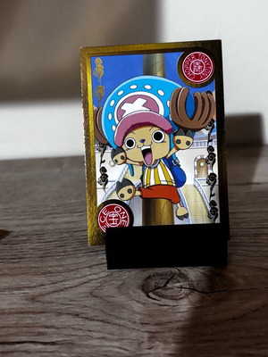One Piece Epic Journey card used, number 27 gold rare