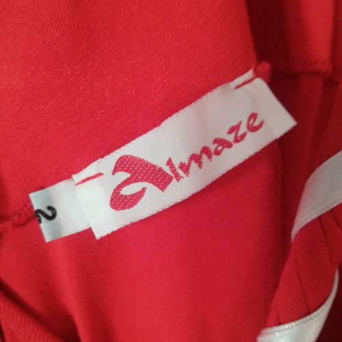 Summer dress used, red, size M