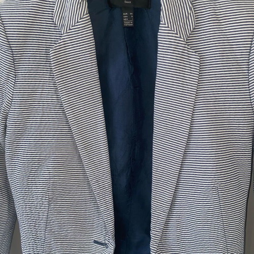 Mango striped jacket small like new