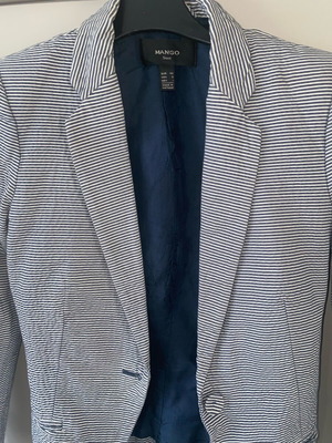 Mango striped jacket small like new
