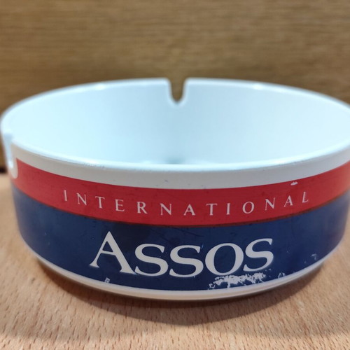 Assos International Cigarettes Plastic Ashtray used