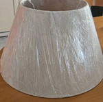 Floor lamp shade new, sugar color