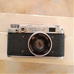 Φωτογραφική μηχανή αντίκα Φ3D-2 σοβιετικής κατασκευής