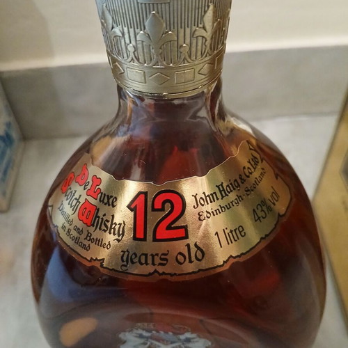 Dimple 12 Year Old whisky 12 years old like new, 1 litre