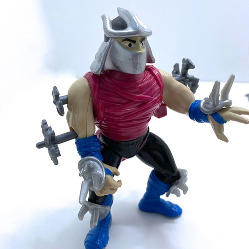 Shredder Slice ‘n Dice 1990 Playmates toys figure used with accessories