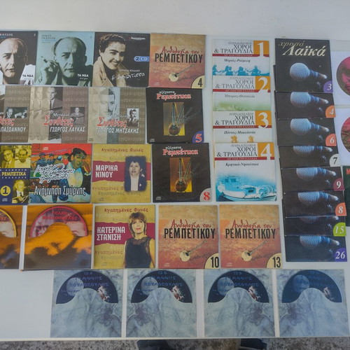 DVD and CD pack like new, 105 pieces