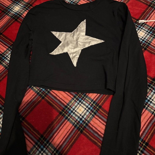 Shein black blouse like new, size S