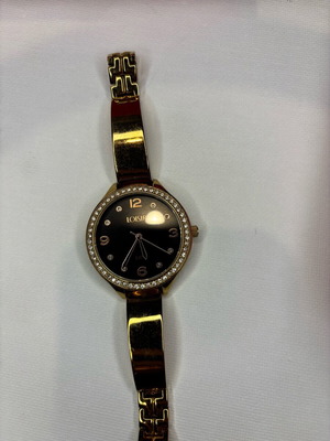 Loisir watch like new, women's, gold color