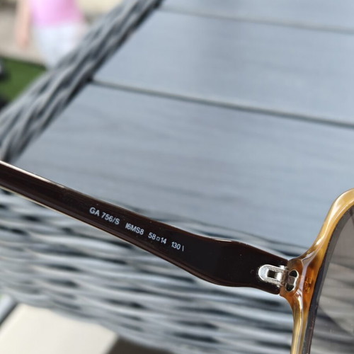 Giorgio Armani sunglasses like new, brown and purple
