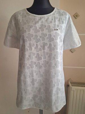 U.S. Polo Assn. white blouse, size L