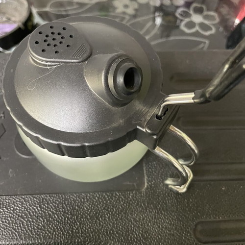 Airbrush Cleaner like new with glass bottom and spare parts