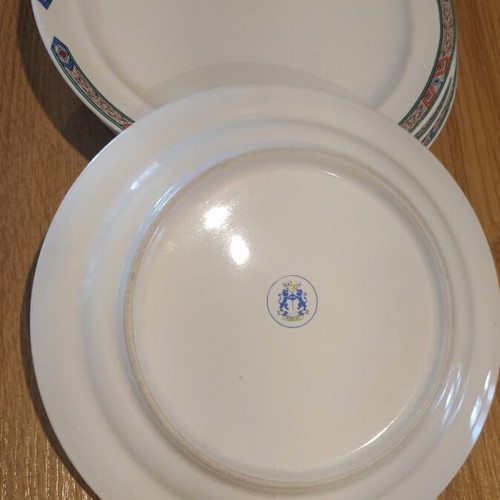 Bocca kai Alla Porcelain dinner plates set, 16 pieces