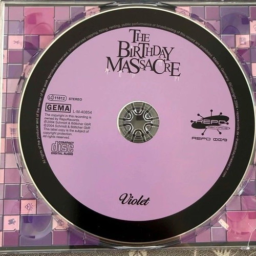 The Birthday Massacre Violet Digipak CD