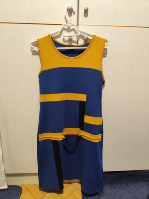 Batida dress multicolored like new made of viscose