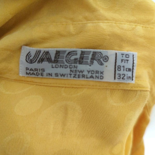 Vintage Jaeger women's shirt 81 cm like new, silk