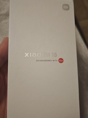 Xiaomi 15 λευκό smartphone σαν καινούργιο, 512GB, dual SIM