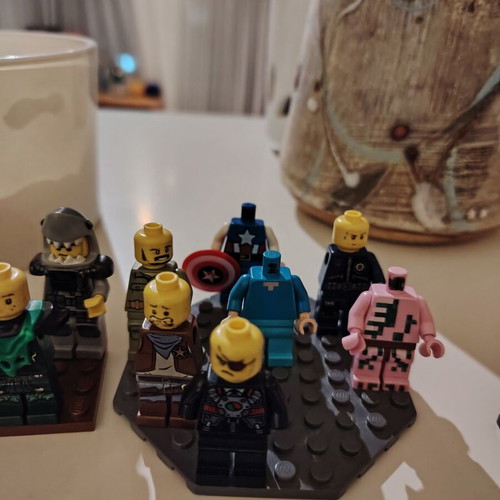Lego Ninjago, Movie, City used, 20kg set with figures