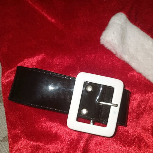 Santa Claus costume like new with hat and belt