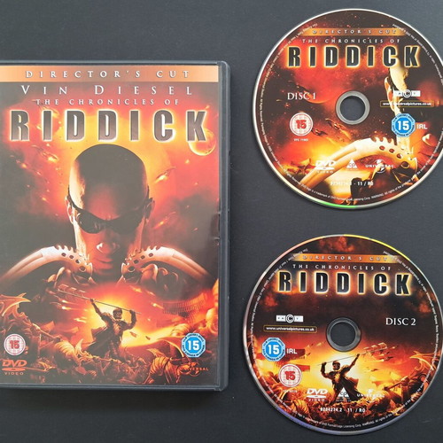 Riddick Director's Cut DVD like new with subtitles