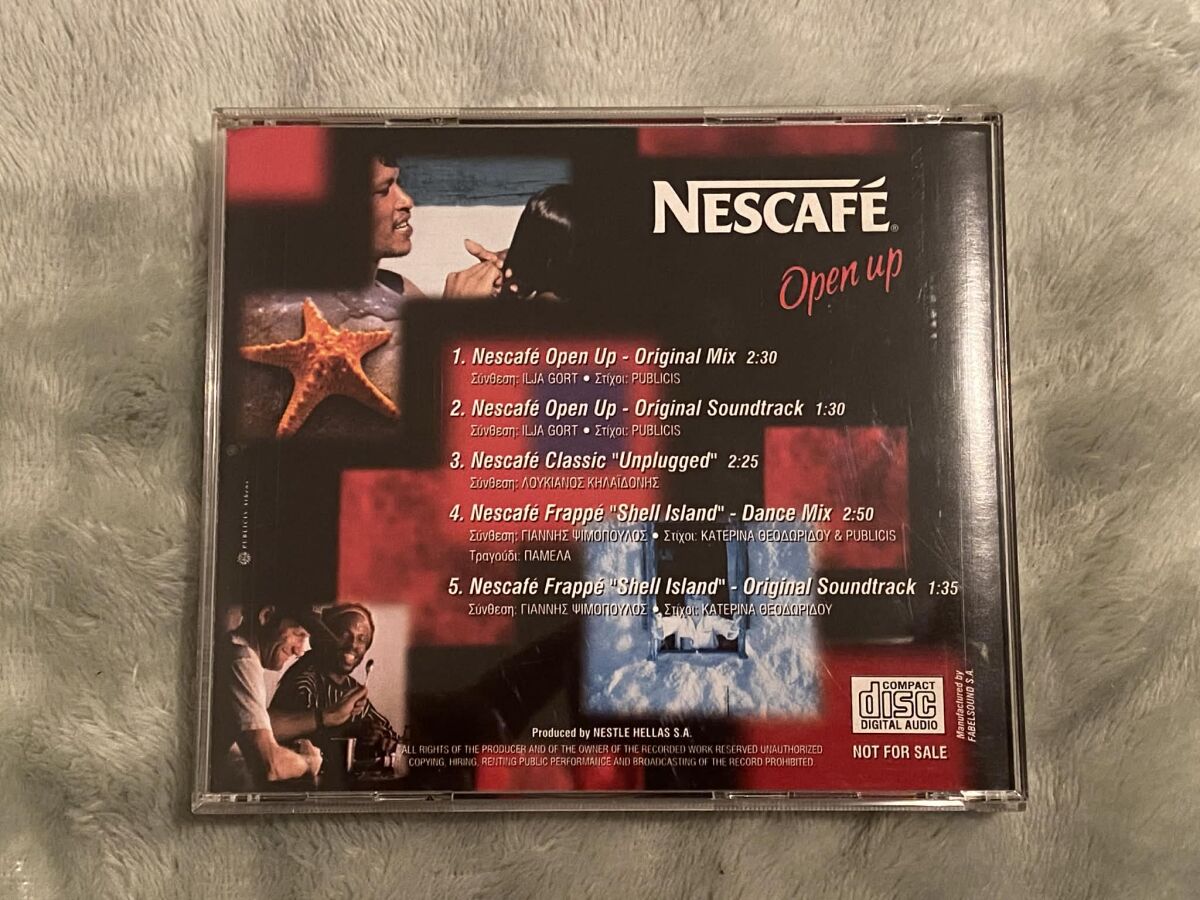 Nescafe Open up CD used with original… - € 2,50 - Vendora.cy