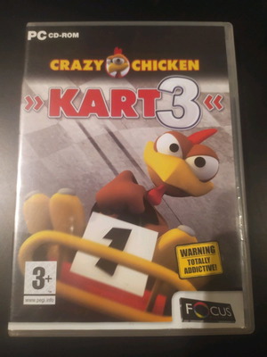 PC game Crazy Chicken Kart 3 used, rare title