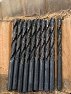 Drill bits for metal USSR like new, 7.5 mm all together