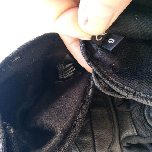 Motorcycle gloves like new, size small to medium