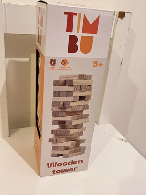 Wooden Tower 51 Pieces New