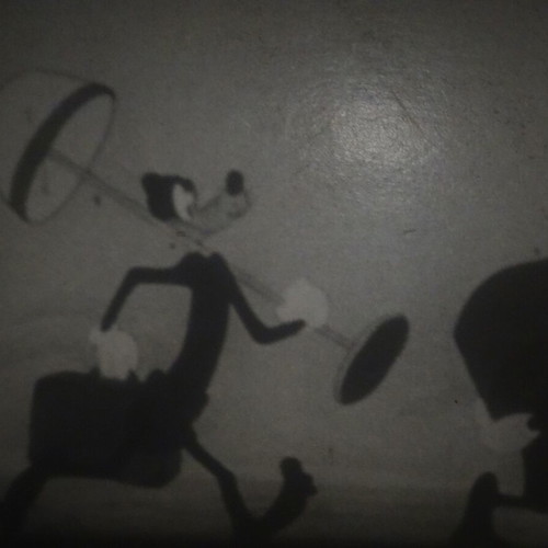 Standard 8mm Silent Disney Cartoon Films Used, 2 Short Reels 200ft