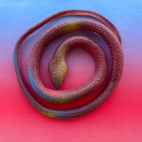 Rubber prank snake toy new