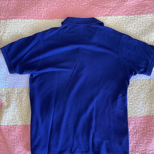 Lacoste Polo shirt blue size M used, authentic