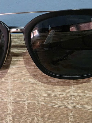 Chopard SCHA04 sunglasses used, black luxury eyewear