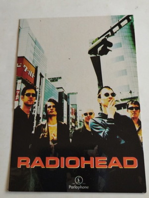 Radiohead Ok Computer Promo Card like new